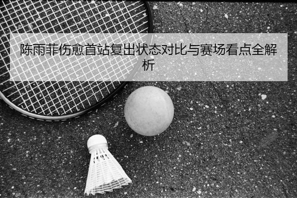 陈雨菲伤愈首站复出状态对比与赛场看点全解析 - SABASPORTS